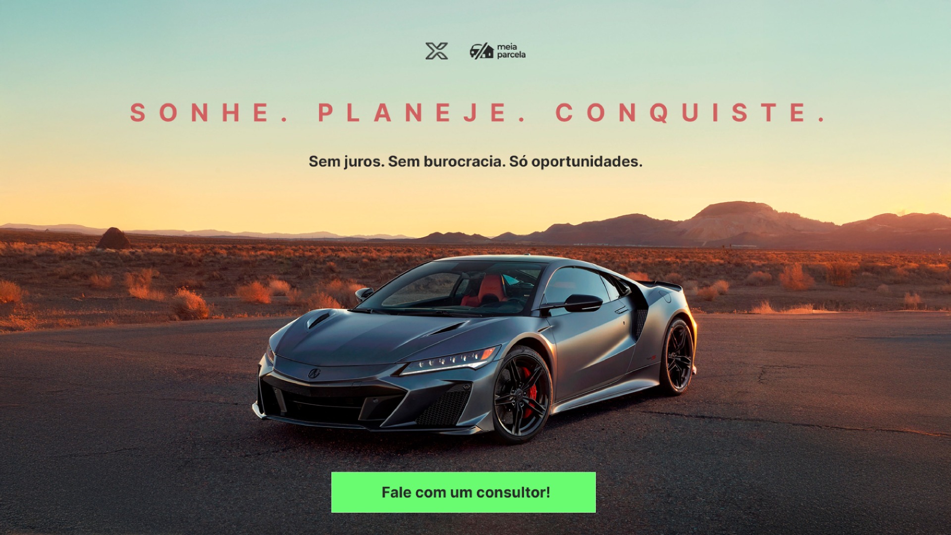 O seu carro de luxo sem juros